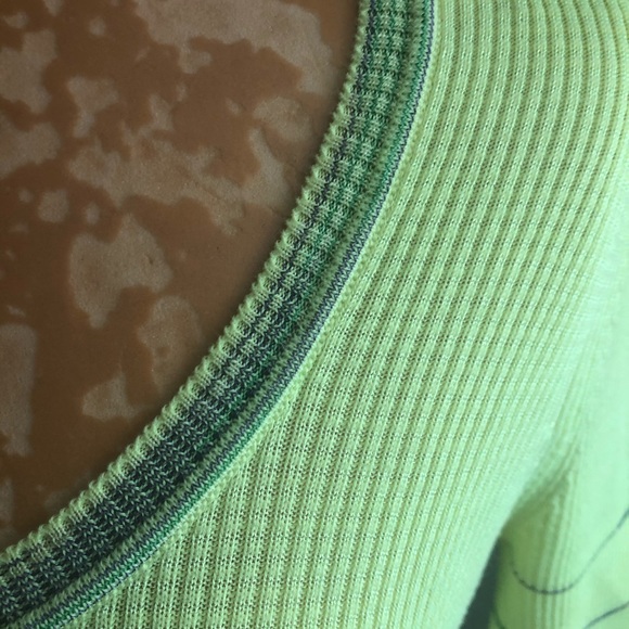 Authentic Missoni scoop neck neon yellow dress - Picture 9 of 9